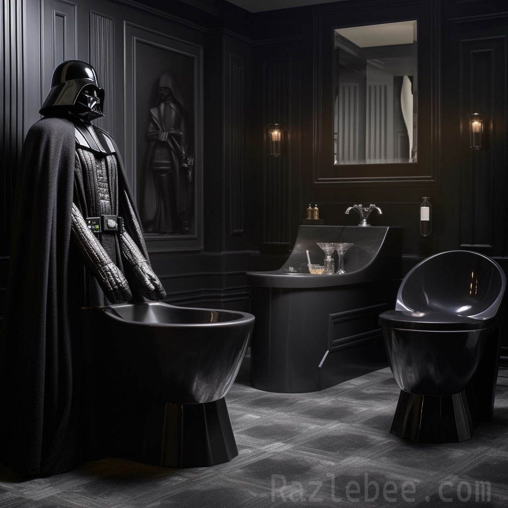 darthvader toilet